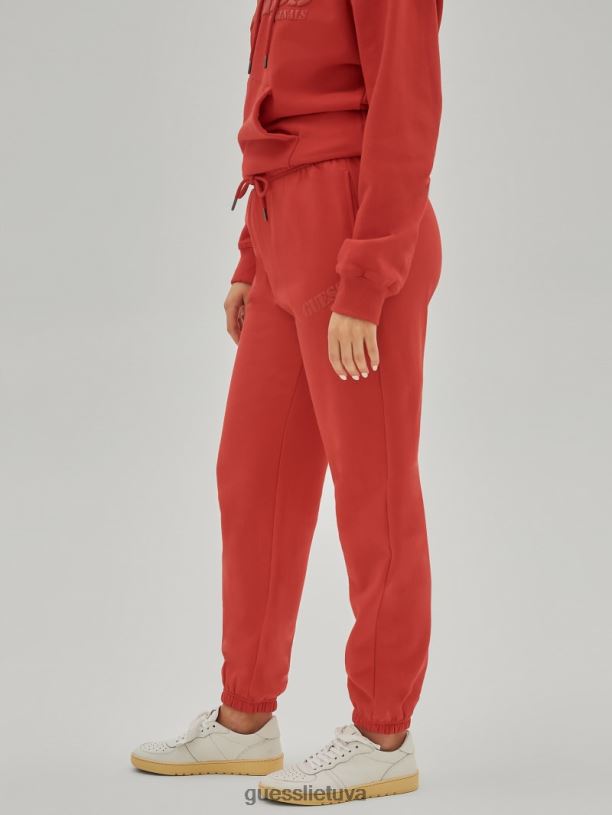 unisex GUESS 6NLN2470 drabužiai pagoda raudona originalus komplektas sportines kelnes