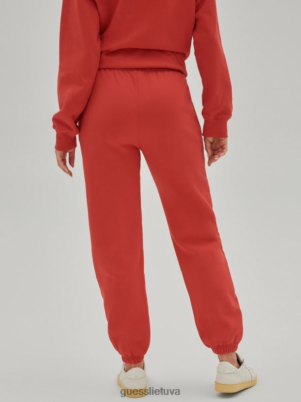 unisex GUESS 6NLN2470 drabužiai pagoda raudona originalus komplektas sportines kelnes