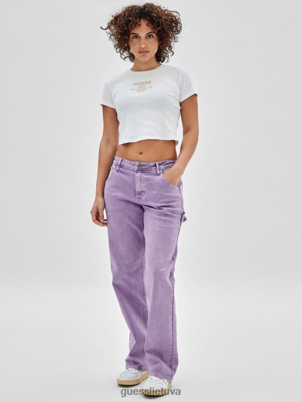 unisex GUESS 6NLN123 drabužiai eik iris plauti Originalus komplektas carpenter džinsai