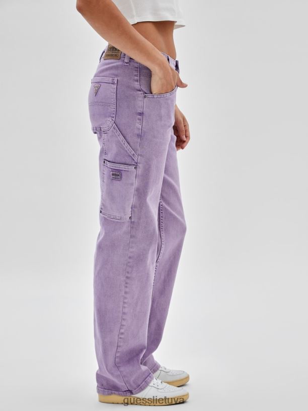 unisex GUESS 6NLN123 drabužiai eik iris plauti Originalus komplektas carpenter džinsai