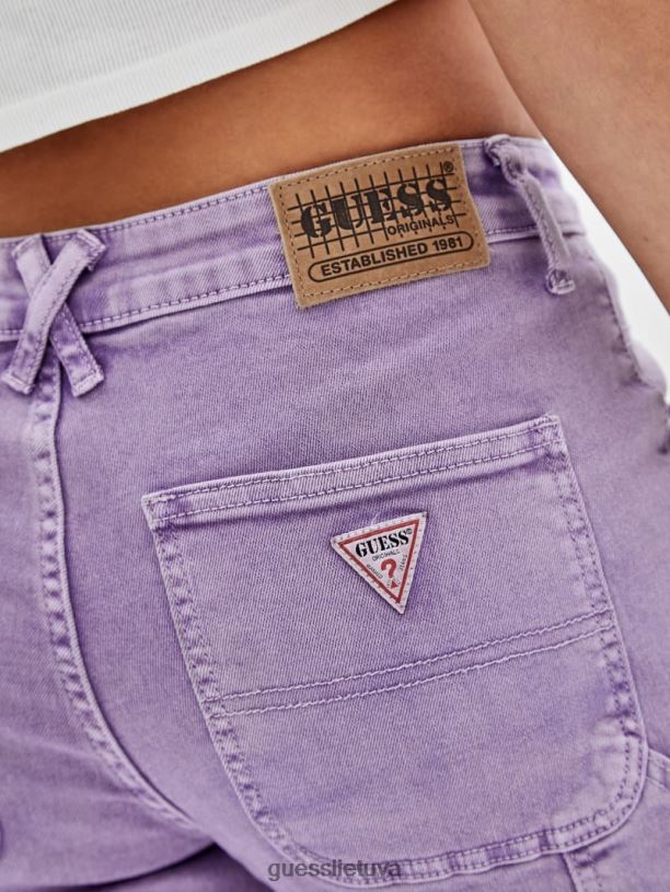 unisex GUESS 6NLN123 drabužiai eik iris plauti Originalus komplektas carpenter džinsai