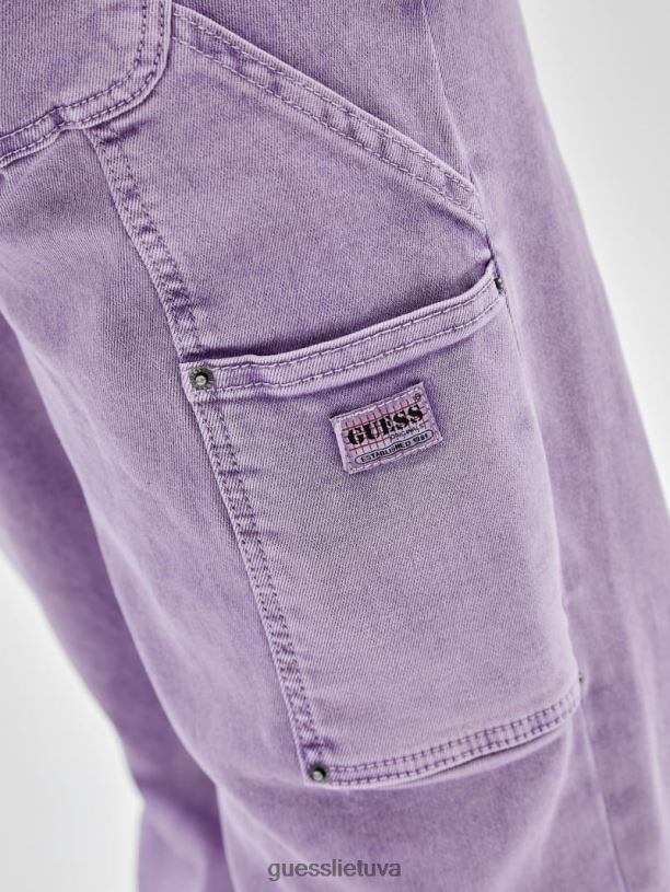 unisex GUESS 6NLN123 drabužiai eik iris plauti Originalus komplektas carpenter džinsai