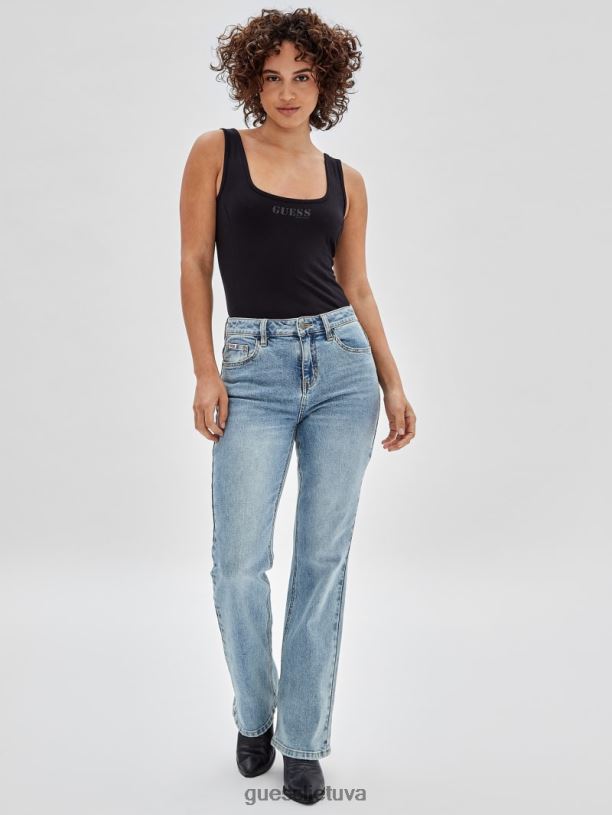 unisex GUESS 6NLN1382 drabužiai juodas originalus bodis