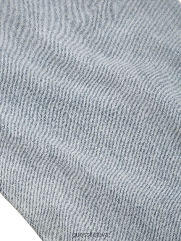 unisex GUESS 6NLN169 drabužiai eik jackie rūgštiniu plovimu Originalus komplektas rūgštimi plauti carpenter džinsai