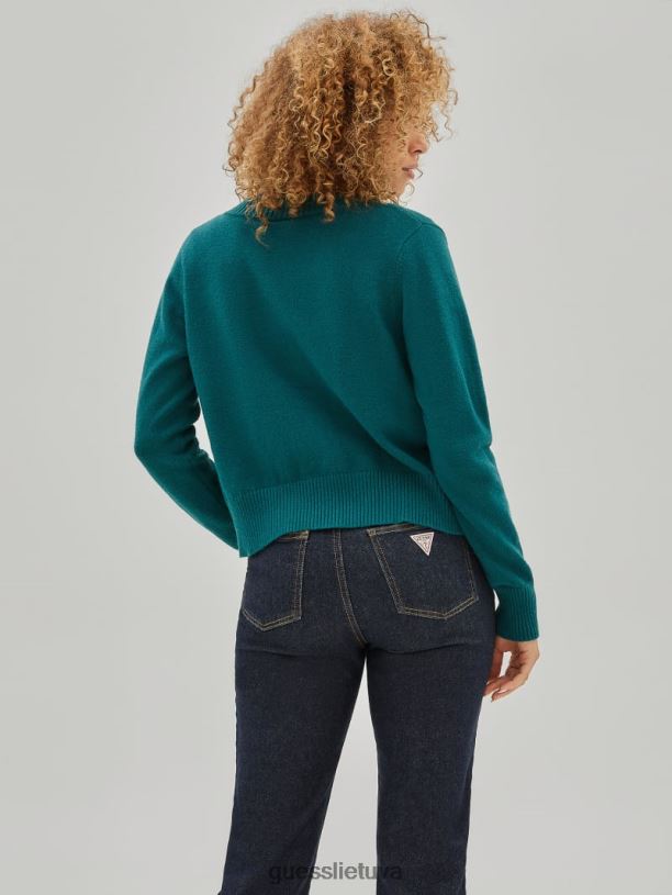unisex GUESS 6NLN1093 drabužiai kaprio ežeras originalus apkarpytas megztinis