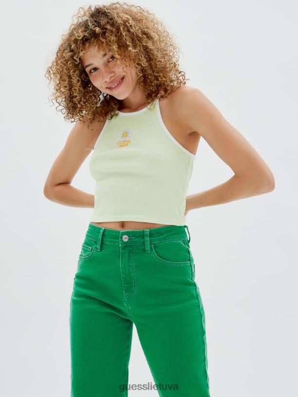 unisex GUESS 6NLN1208 drabužiai minkštas nefritas originalus ringer bakas