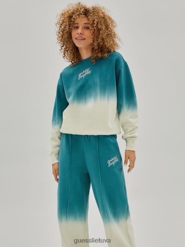 unisex GUESS 6NLN1797 drabužiai Kaprio ežeras multi Originalus megztinis su įtemptu kaklu