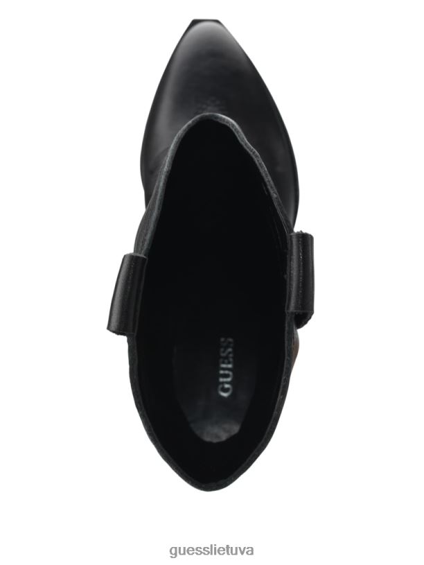 moterys GUESS 6NLN3507 avalynė juodas odilia kaubojiški batai