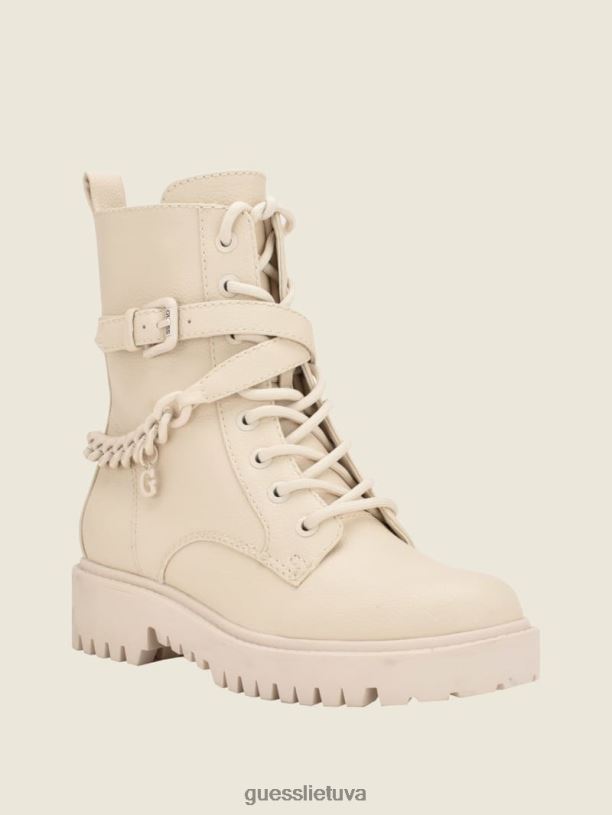 moterys GUESS 6NLN3512 avalynė dramblio kaulo 150 olie sagtimi naudingi batai