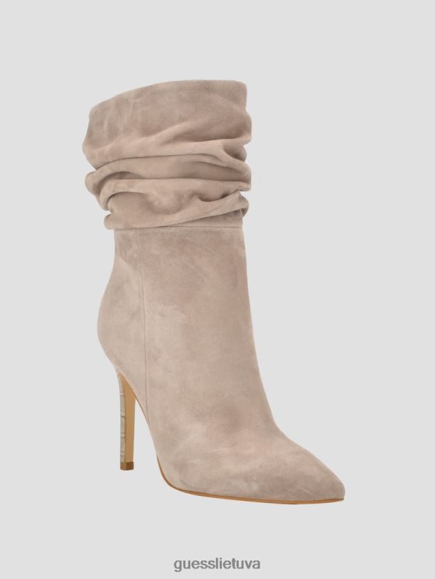 moterys GUESS 6NLN3513 avalynė taupe nugarinė zomšinė slogus batelis