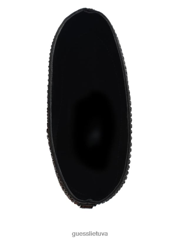 moterys GUESS 6NLN3517 avalynė juodas bralyn allover kalnų krištoliniai batai