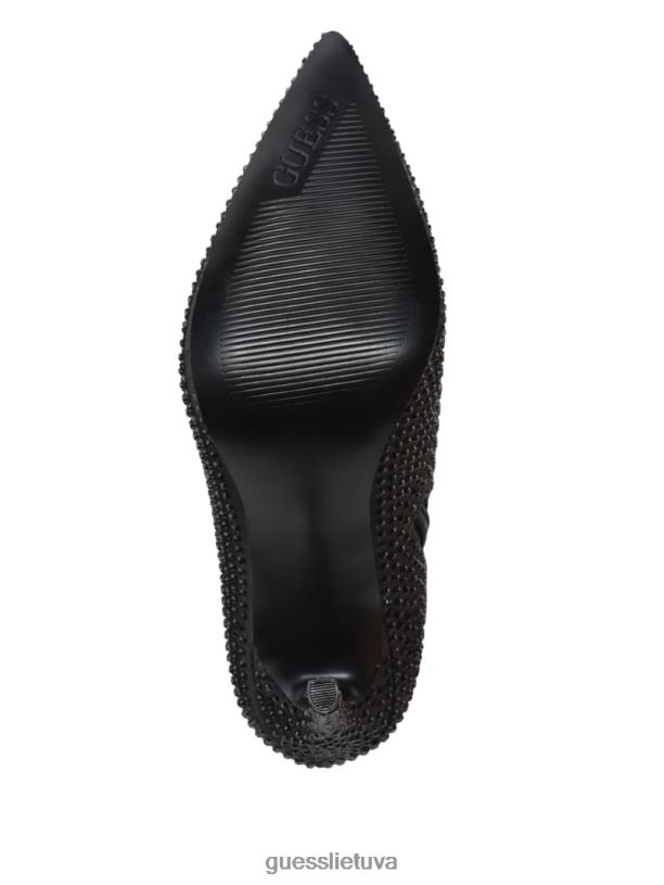 moterys GUESS 6NLN3517 avalynė juodas bralyn allover kalnų krištoliniai batai