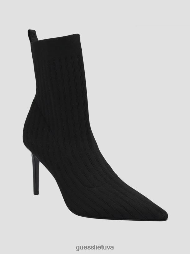 moterys GUESS 6NLN3521 avalynė juodas dallyna megztas kojinių batelis
