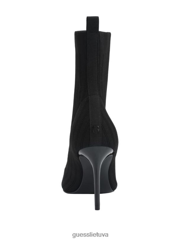 moterys GUESS 6NLN3521 avalynė juodas dallyna megztas kojinių batelis
