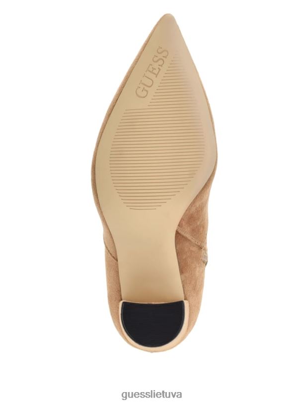 moterys GUESS 6NLN3525 avalynė vidutinio rudumo geresni dirbtiniai zomšiniai batai virš kelių