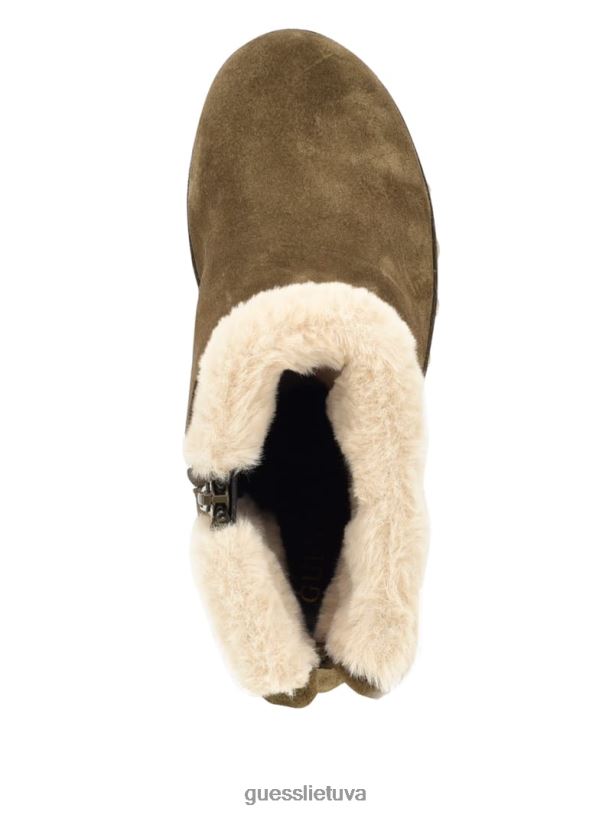 moterys GUESS 6NLN3529 avalynė Vidutiniškai žalia 310 daminos dirbtinio kailio bateliai