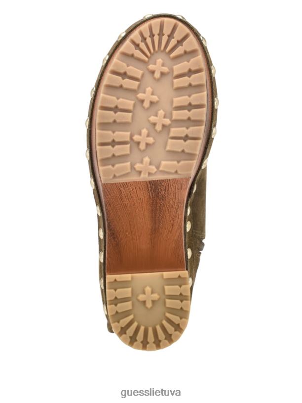 moterys GUESS 6NLN3529 avalynė Vidutiniškai žalia 310 daminos dirbtinio kailio bateliai