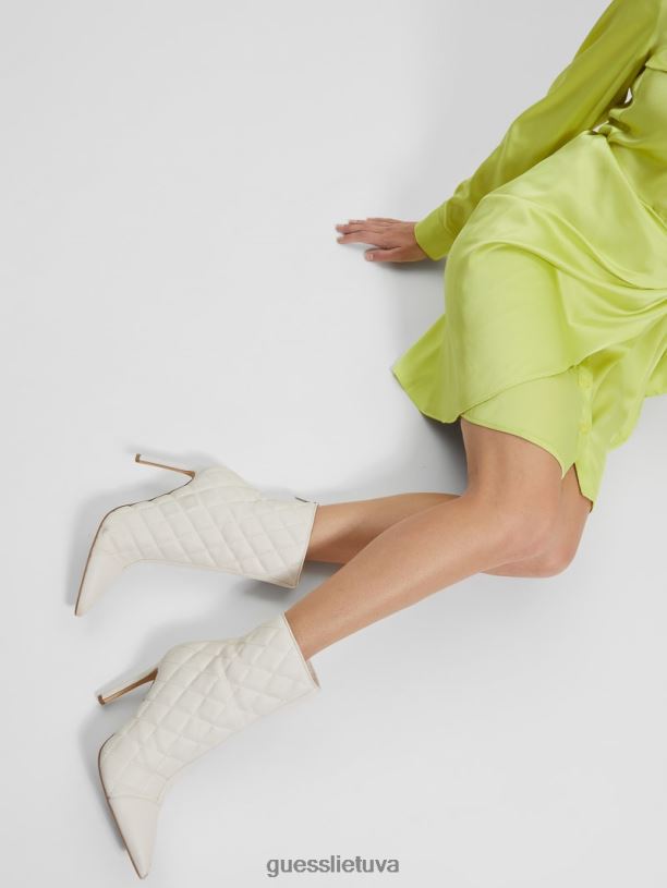 moterys GUESS 6NLN3532 avalynė dramblio kaulo 150 simoney bateliai su užtrauktuku