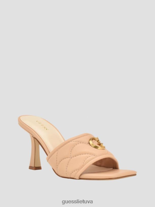 moterys GUESS 6NLN3393 avalynė lengvas natūralus 110 yana g logotipo mulai su kulnais
