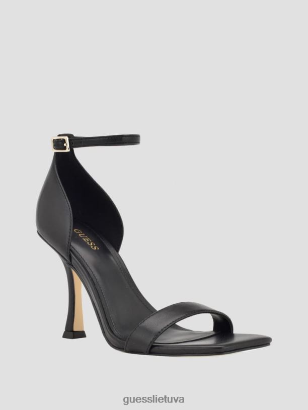 moterys GUESS 6NLN3397 avalynė juodas yael odiniai aukštakulniai