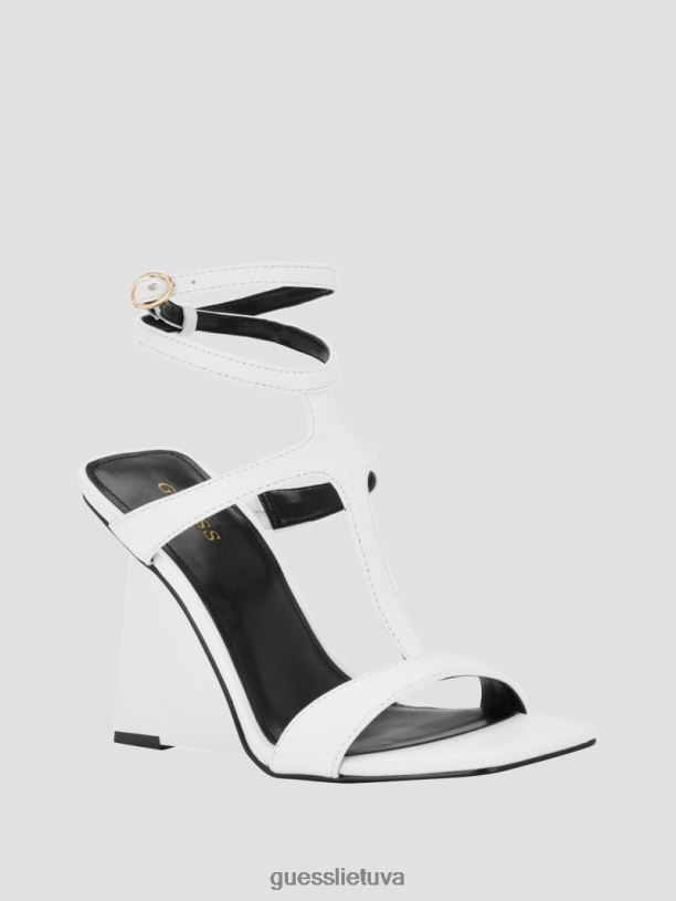 moterys GUESS 6NLN3398 avalynė kas gėlėta bacio t-strap pleištiniai kulniukai