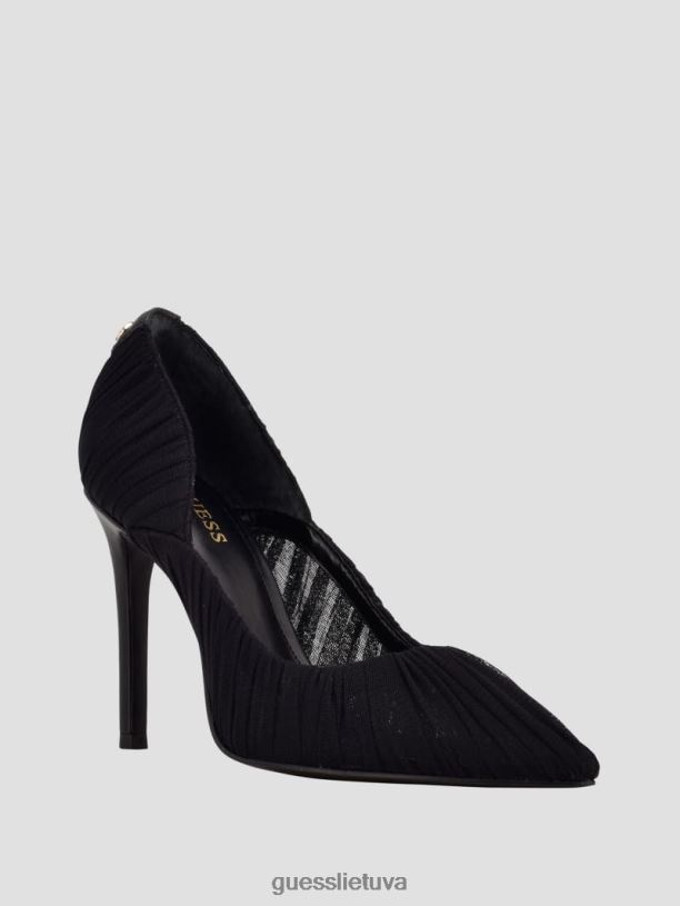 moterys GUESS 6NLN3407 avalynė juoda 1 gabby sheer siurbliai