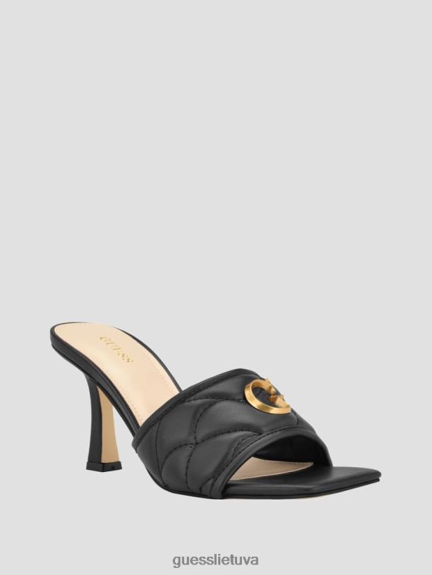 moterys GUESS 6NLN3426 avalynė juodas yana g logotipo mulai su kulnais