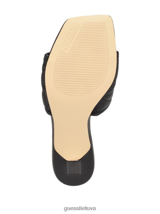 moterys GUESS 6NLN3426 avalynė juodas yana g logotipo mulai su kulnais