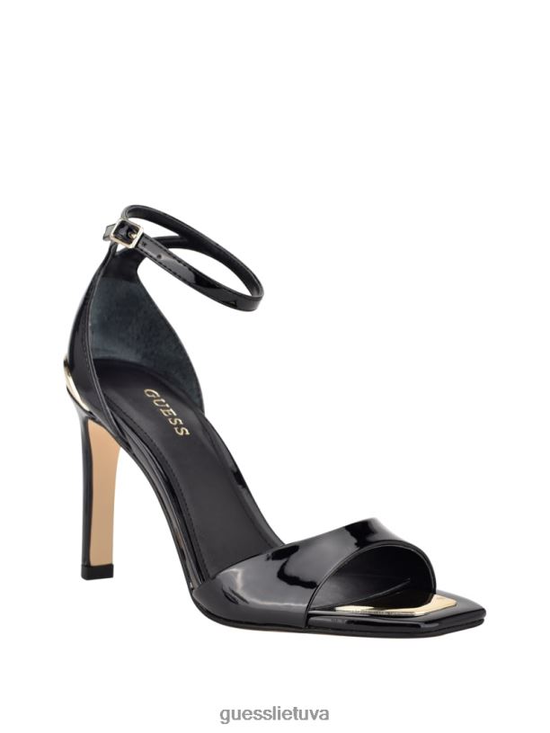 moterys GUESS 6NLN3428 avalynė juodas patentas dieviški basutės su kulnais