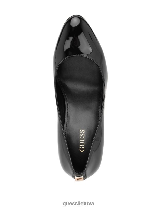 moterys GUESS 6NLN3429 avalynė juodas cador odiniai aukštakulniai