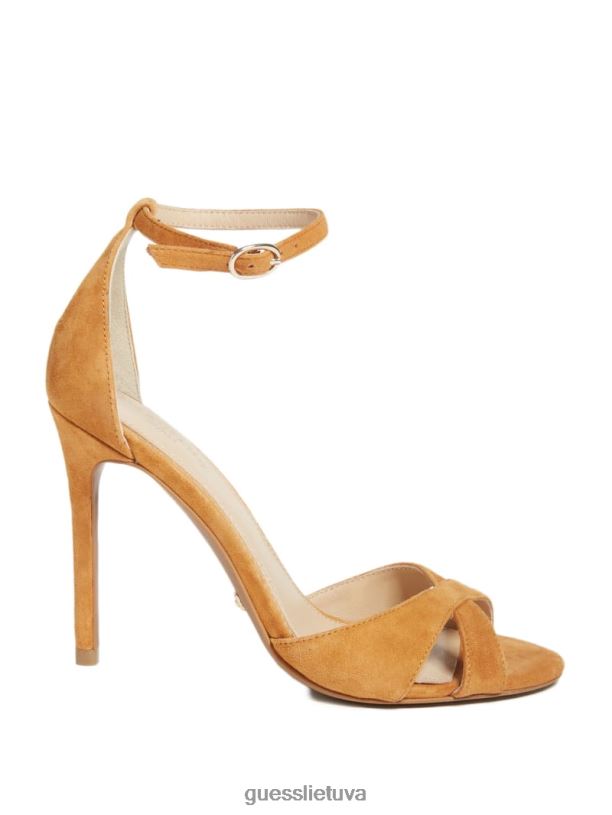 moterys GUESS 6NLN3451 avalynė mbrn-1 abiele odiniai stiletto sandalai