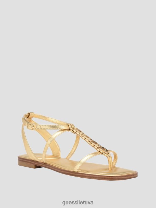 moterys GUESS 6NLN3458 avalynė auksas raima g-link grandinines basutes