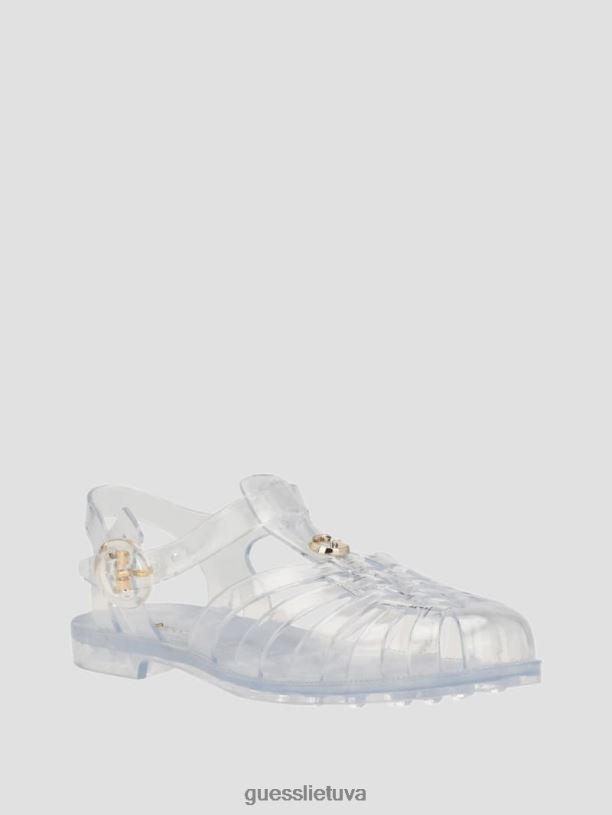 moterys GUESS 6NLN3470 avalynė aišku želė sandalai