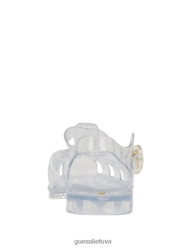 moterys GUESS 6NLN3470 avalynė aišku želė sandalai