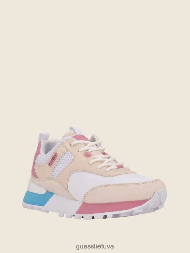 moterys GUESS 6NLN2507 avalynė baltas multi selvie sportbačiai