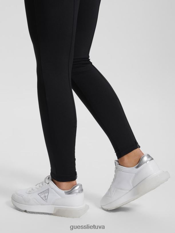 moterys GUESS 6NLN3329 avalynė balti graffiti sportbačiai su melany logotipu