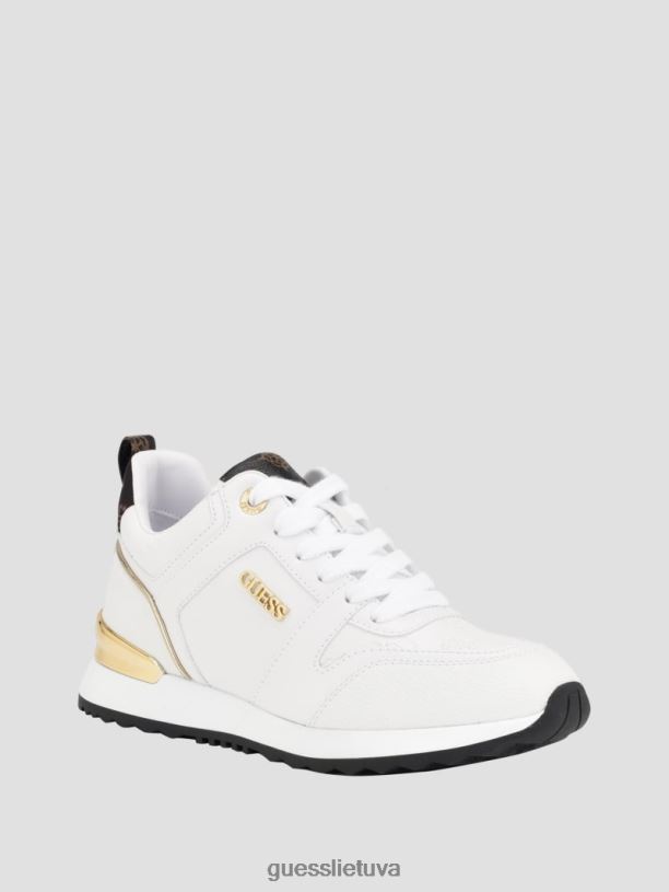 moterys GUESS 6NLN3334 avalynė kas gėlėta Kadlin logotipo sportbačiai
