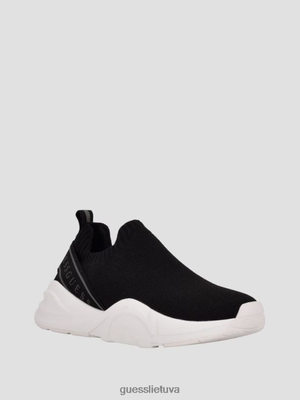 moterys GUESS 6NLN3335 avalynė juoda 1 bessea kojinės bėgikai