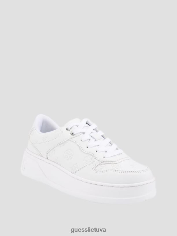 moterys GUESS 6NLN3349 avalynė kas gėlėta cleva logotipu žemi sportbačiai