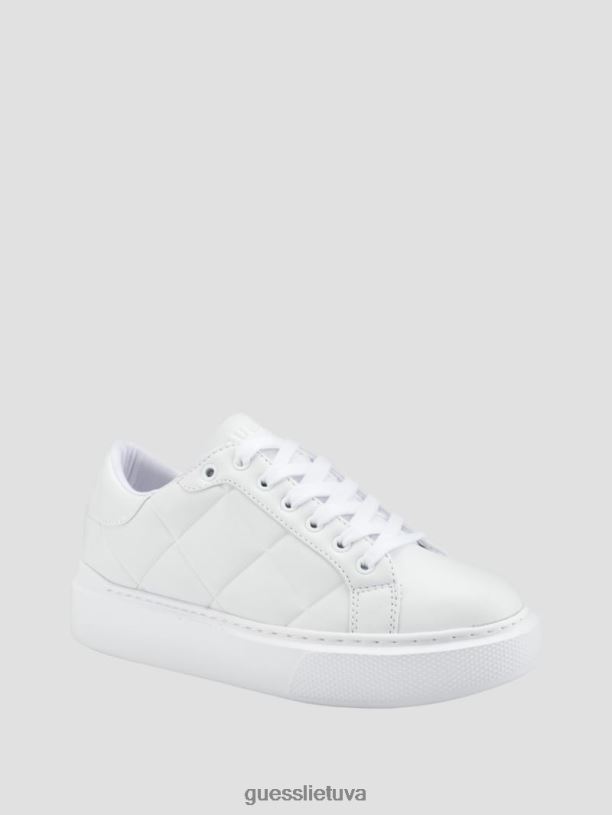 moterys GUESS 6NLN3360 avalynė kas gėlėta Hilan dygsniuoti žemi sportbačiai