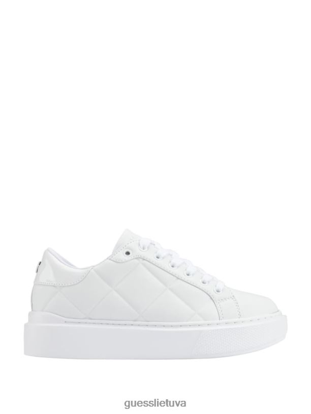 moterys GUESS 6NLN3360 avalynė kas gėlėta Hilan dygsniuoti žemi sportbačiai