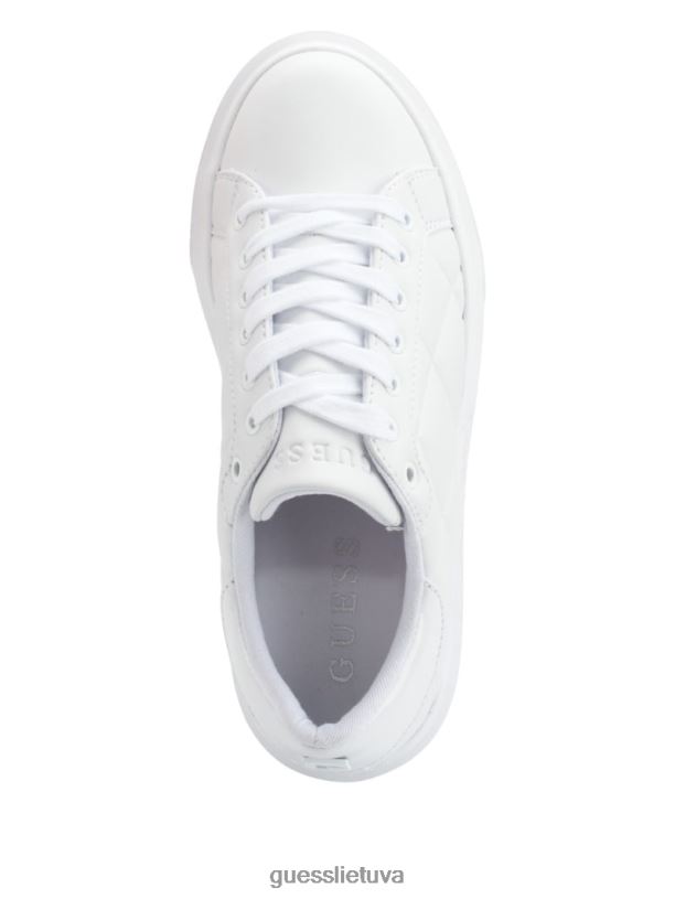 moterys GUESS 6NLN3360 avalynė kas gėlėta Hilan dygsniuoti žemi sportbačiai