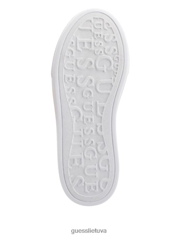 moterys GUESS 6NLN3360 avalynė kas gėlėta Hilan dygsniuoti žemi sportbačiai