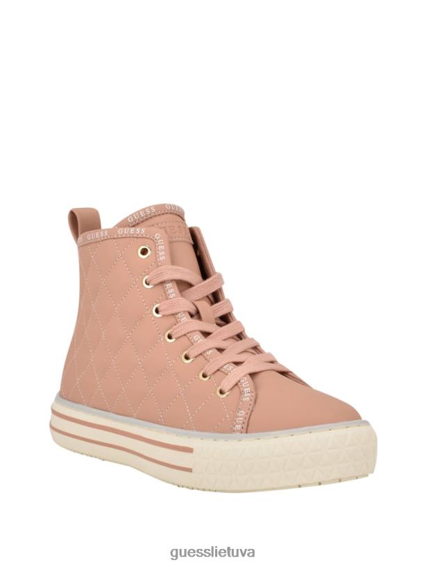 moterys GUESS 6NLN3365 avalynė įdegis dygsniuoti aukštakulniai sportbačiai