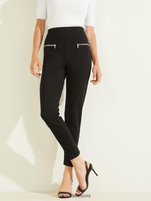 moterys GUESS 6NLN2376 drabužiai juodas eco gisele antblauzdžiai moterys GUESS 6NLN2376 drabužiai juodas eco gisele antblauzdžiai