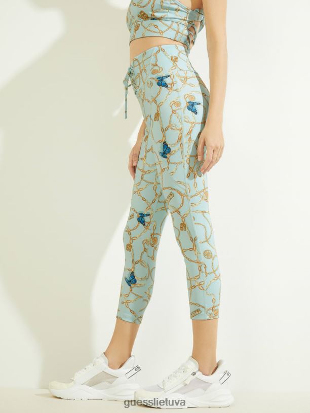 moterys GUESS 6NLN2513 drabužiai grandinėlė ir žavesiai azure eco dollie antblauzdžiai