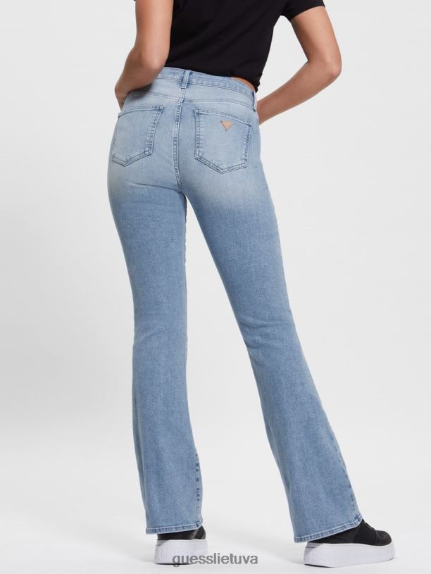 moterys GUESS 6NLN115 drabužiai fletcher seksualūs platėjantys džinsai
