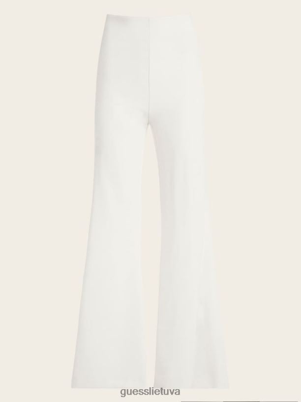 moterys GUESS 6NLN2056 drabužiai blyškus perlas Julija plačios kelnės
