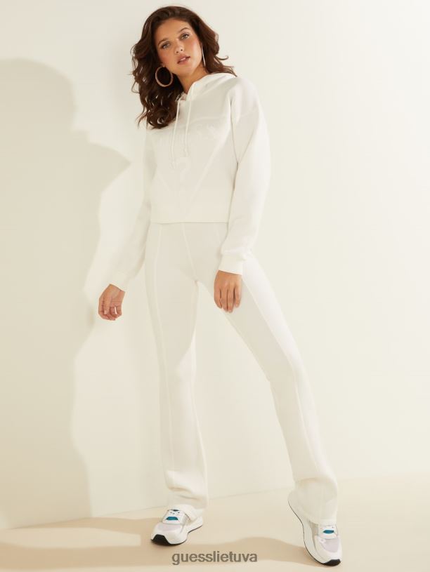 moterys GUESS 6NLN2472 drabužiai vandenyno druska eco allie plačiaaknės kelnės