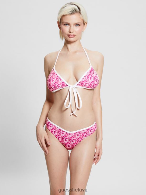 moterys GUESS 6NLN2558 drabužiai g kubo širdies skausmas g-cube sportiškas prašmatnus bikinio apatinis trikotažas